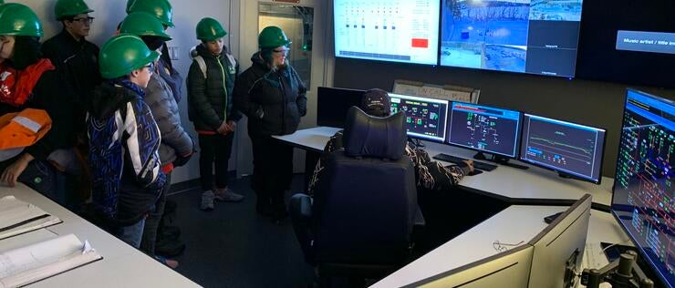 Plant tours help our youth understand how electricity systems work