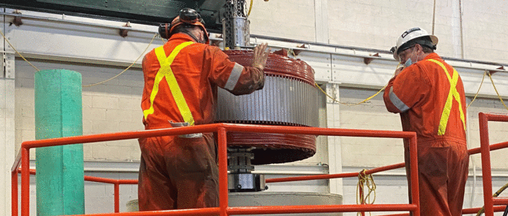 Final assembly of exciter